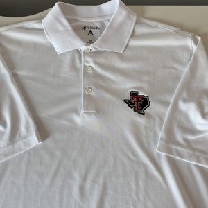 Antigua Texas Tech polo
